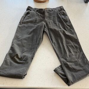 Carhartt Men's Dark Grey Work Pants SZ 34x36
